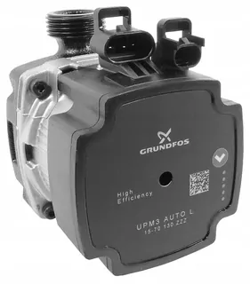 Čerpadlo Grundfos pre UPM3 AUTO L 15-70 130 mm + napájací kábel 3 pinový priemer závitu